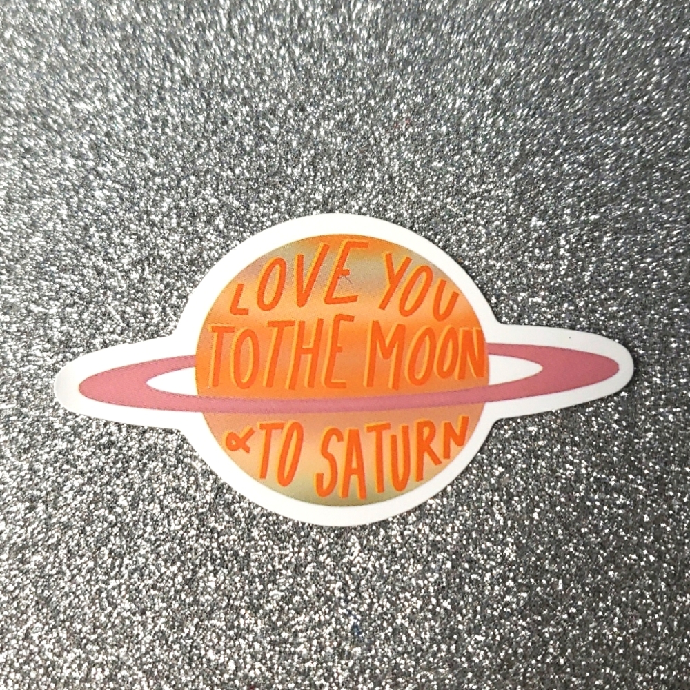 10/$10 Taylor Swift FOLKLORE Waterproof Sticker Planet